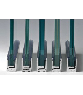 Profil aluminium avec parclose de 30 x 21 x 30 mm série Profix 2130 Profil aluminium avec parclose de 30 x 21 x 30 mm série Profix 2130