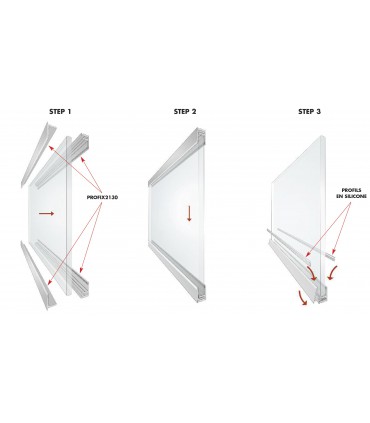 Montage profil série Profix 2130