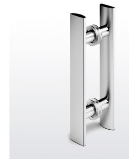 Paire de poignée série 709 pour porte en verre Paire de poignée série 709 pour porte en verre