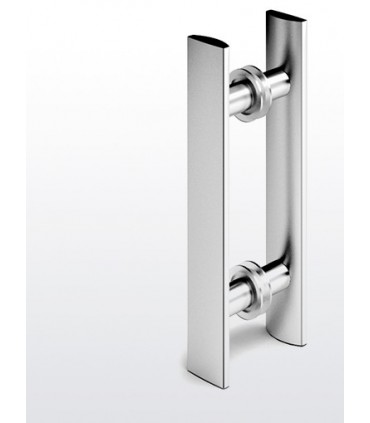 Paire de poignée série 709 pour porte en verre
