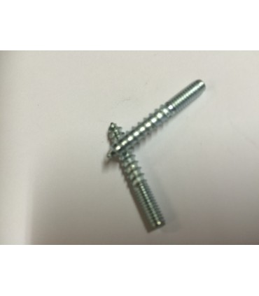 Visserie pour chiffre découpé en Laiton poli verni hauteur 120 mm