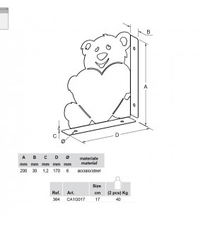 Consoles d'étagère Dudy par Bolis Italia