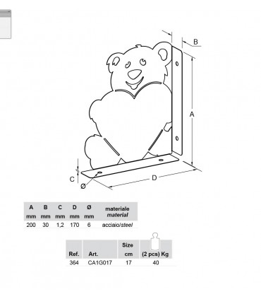 Consoles d'étagère Dudy par Bolis Italia