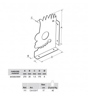 Consoles d'étagère Cartoon par Bolis Italia