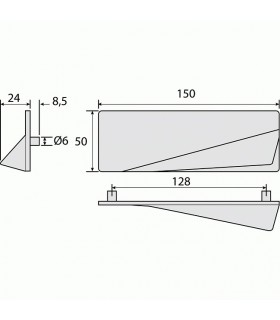 Ligne Origami forme rectangulaire MB09143 par Confalonieri Ligne Origami forme rectangulaire MB09143 par Confalonieri