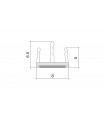 Joint adhésif Glass Lip Joint adhésif Glass Lip