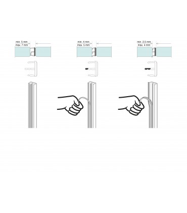 Joint adhésif Glass Lip