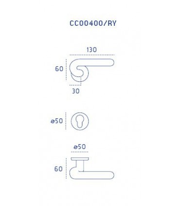 Poignée série DELTA technique