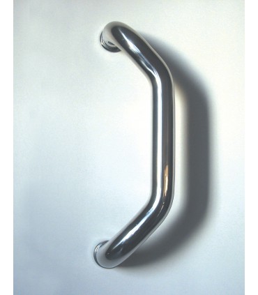 Paire de poignée Style 10 inox brossé mat