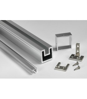 Kit poteau raidisseur sol / plafond montage central Kit poteau raidisseur sol / plafond montage central
