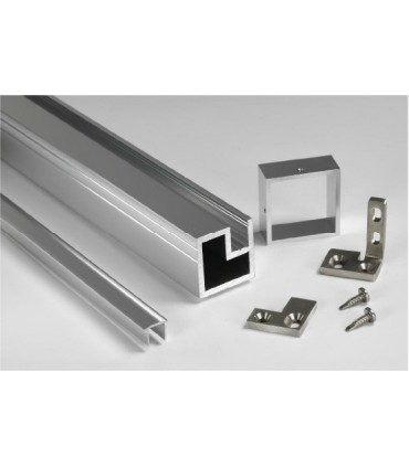 Kit poteau raidisseur sol / plafond montage à gauche