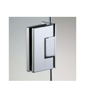 Charnière latérale HD Square pour porte en verre 6/8 mm Charnière latérale HD Square pour porte en verre 6/8 mm