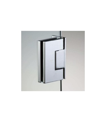Charnière latérale HD Square pour porte en verre 6/8 mm