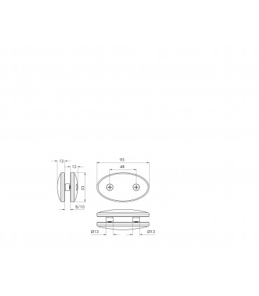 Fixation elliptique double