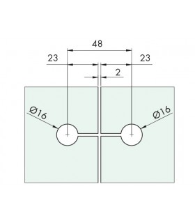 Fixation elliptique double Fixation elliptique double