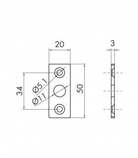Serrure avec bouton design pour porte en verre Serrure avec bouton design pour porte en verre