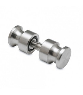 Paire de poignée diabolo pour porte en verre Paire de poignée diabolo pour porte en verre
