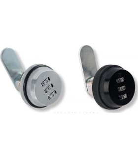 Serrure à bouton ouverture avec code 3 chiffres