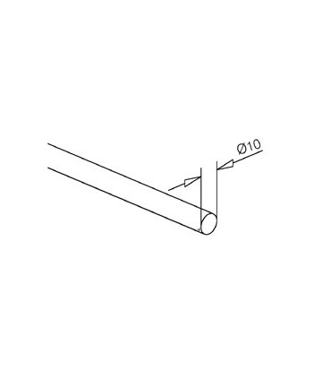 Barre pleine Ø 10 technique