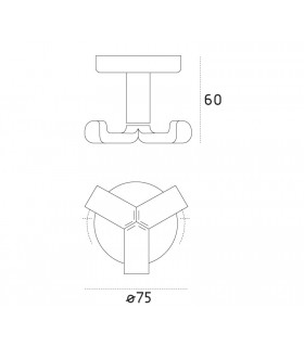 Patère rotative Patère rotative