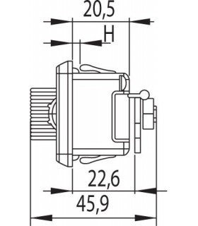 Serrure à came série 237 ouverture sur combinaison