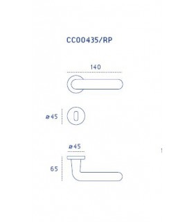 Poignée béquille série ARKETIPO technique Poignée béquille série ARKETIPO technique