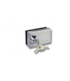 Serrure SIMA pour double porte en verre