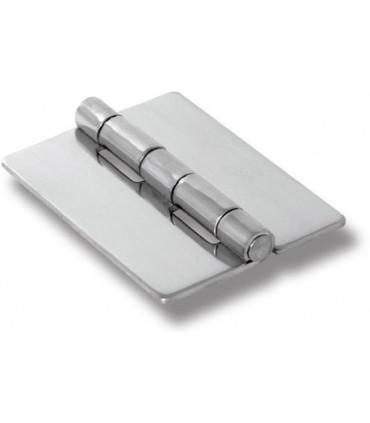 Charnière inox montage verre sur verre à coller