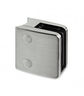 Pince à verre à talon plat - modèle 24 - Zamak effet inox Pince à verre à talon plat - modèle 24 - Zamak effet inox