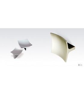 Poignée bouton carré forme concave série 806 Poignée bouton carré forme concave série 806