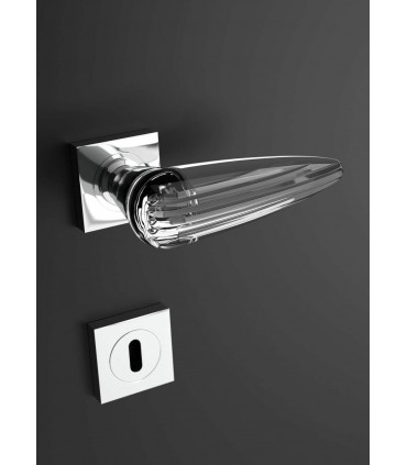 Paire de béquilles Oka transparent par Arius home