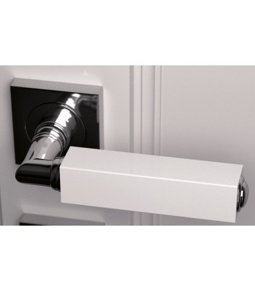 Paire de béquilles Cube Home en blanc opaque par Arius