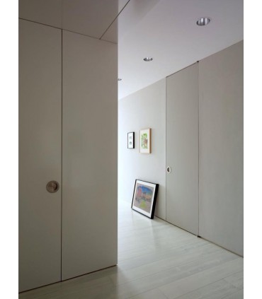 Poignée cuvette inox ronde Ø 110