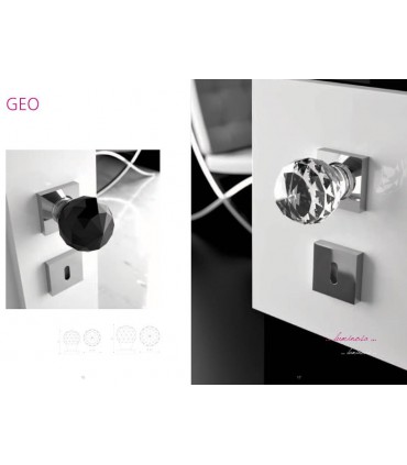 Paire de béquilles Geo noir Ø 60 mm par Arius home