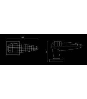 Paire de béquilles Luxor par Arius Home Design