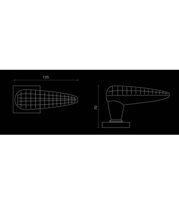 Paire de béquilles Luxor par Arius Home Design