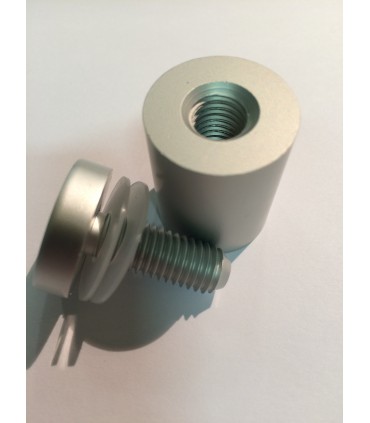 Entretoise aluminium Ø 13, 19, et 25 mm pour signalétique