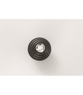 Bouton de meuble série Twist cristal Swarovski et graphite Bouton de meuble série Twist cristal Swarovski et graphite
