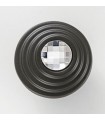 Bouton de meuble série Twist cristal Swarovski et graphite