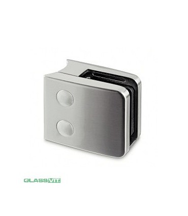 Pince à verre à talon plat - modèle 26 - Zamak effet inox