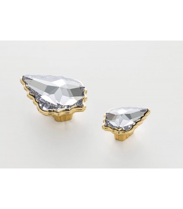 Bouton de meuble série Glam cristal Swarovski par Bosseti Marella