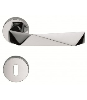 Paire de poignée LUXURY by dnd Martinelli chromé brillant