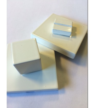 Poignée de porte SENS.SO 135 de Groël en noir ou blanc