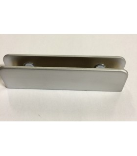 Pince fixe série Square XL chromé mat