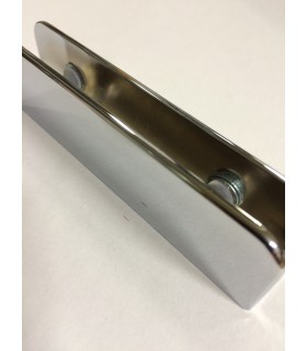 Pince fixe série Square XL chromé brillant