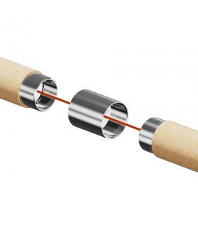 Raccord de liaison 180° bois sur bois