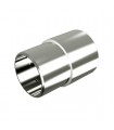 Raccord de liaison 180° bois sur tube inox Ø 42.4 x 2 mm