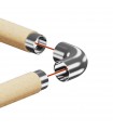Raccord de liaison 90° bois sur bois