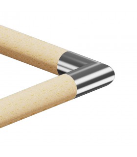 Raccord de liaison angulaire 90° bois sur bois