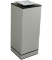 Pied de meuble en aluminium forme carrée 60 x 60 mm